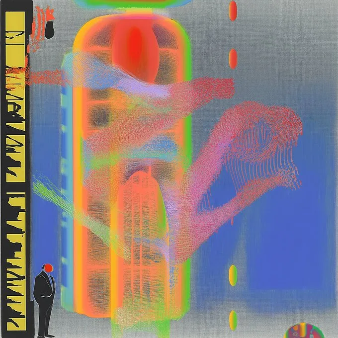 Abstract Surrealism with Vibrant Colors - Пример 4