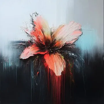 Abstract Floral Vibrance - Пример 2