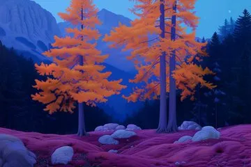 Dreamlike Serenity in Pastel Tones - Пример 3