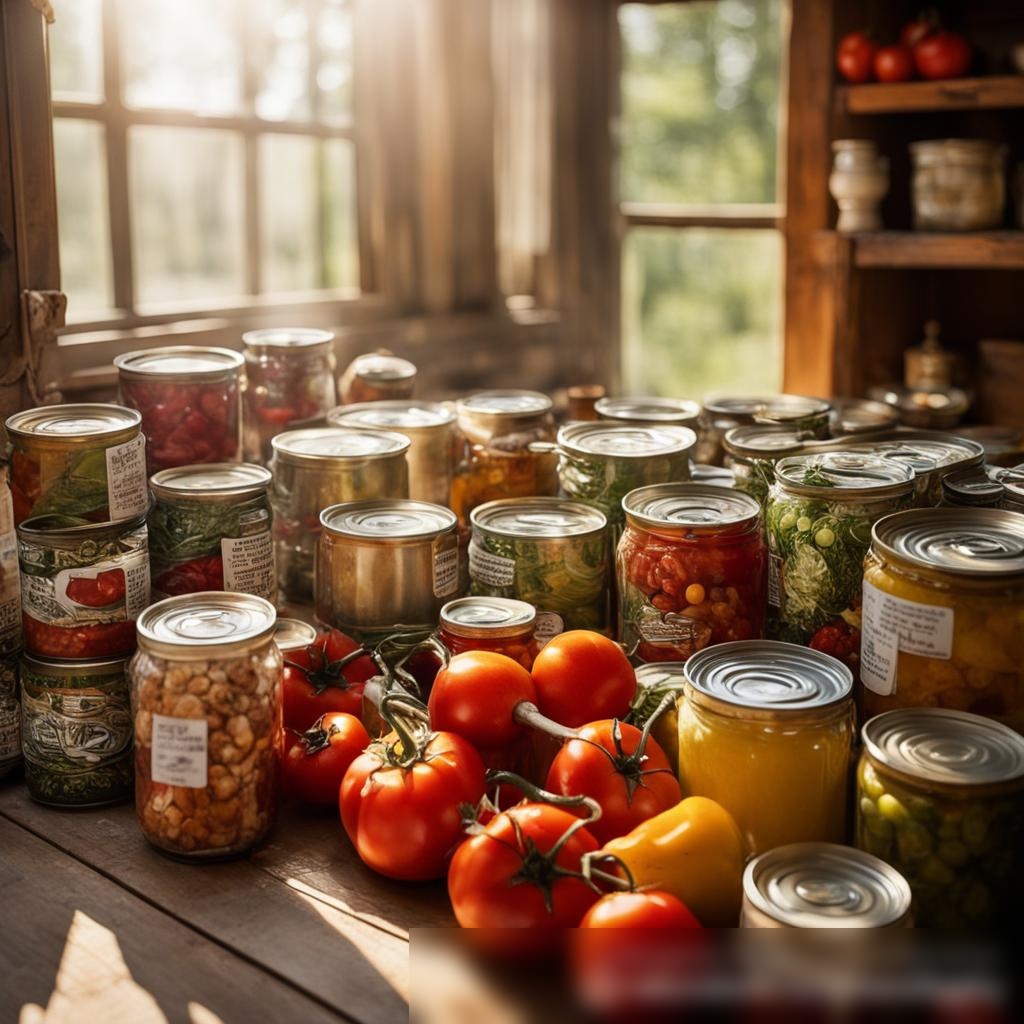 Консервированная продукция - Пример 2