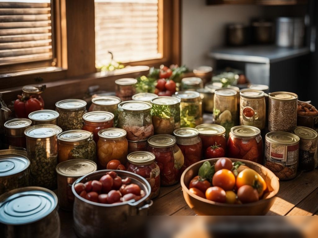 Консервированная продукция - Пример 1