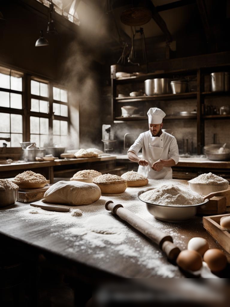 Панорамный вид на профессиональную пекарню - Пример 5