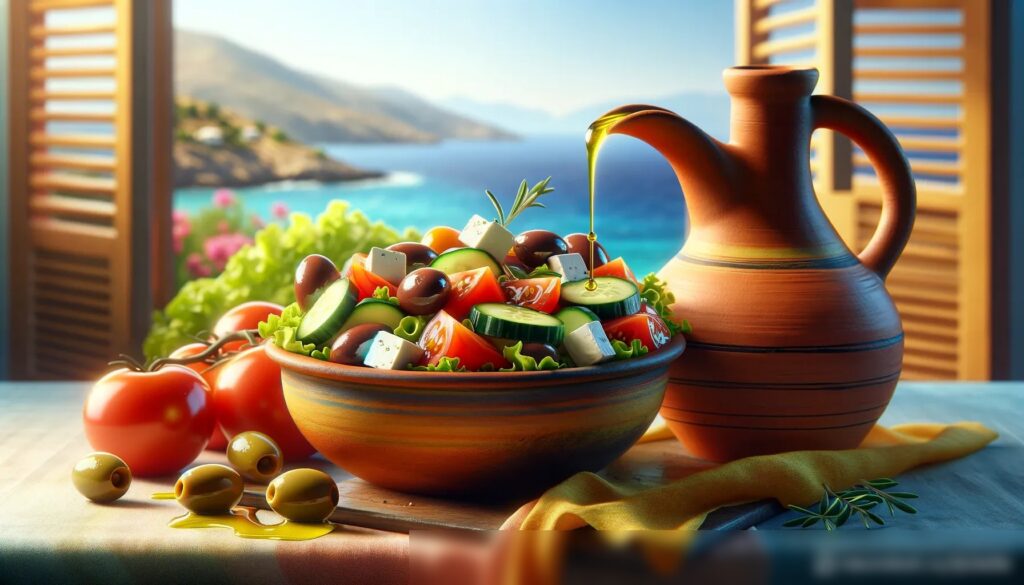 Средиземноморский салат: Скачать изображение - Пример 2