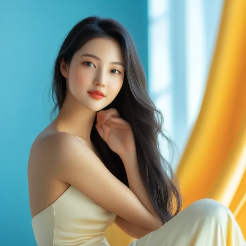 Serene Landscape Render - Пример 1