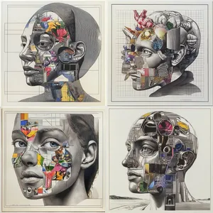 Vibrant Neon Expressionism - Пример 3