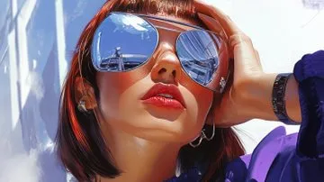 Vibrant Retro Chic - Пример 2