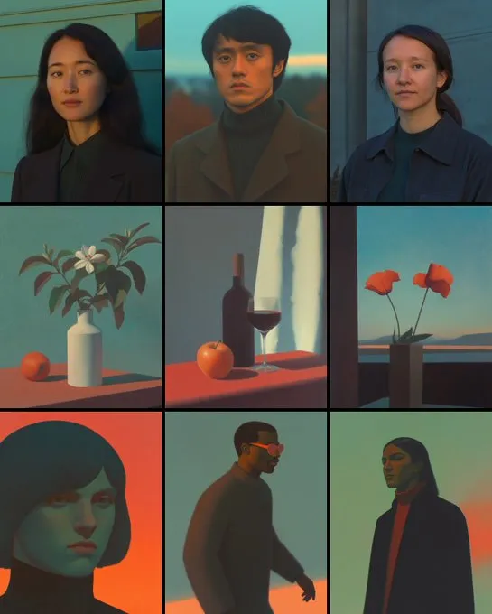 Muted Portraits and Still Life - Пример 1