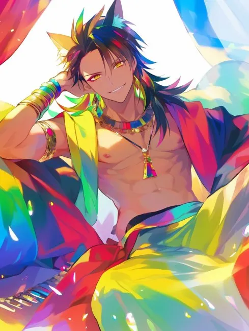 Vibrant Fantasy Warrior - Пример 1