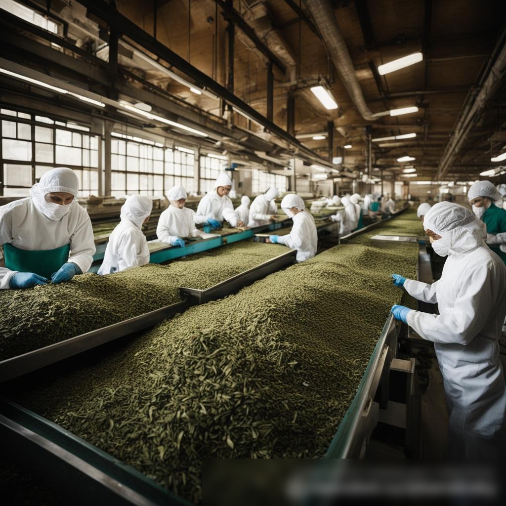 Производство, упаковка, продажа чая - Пример 2