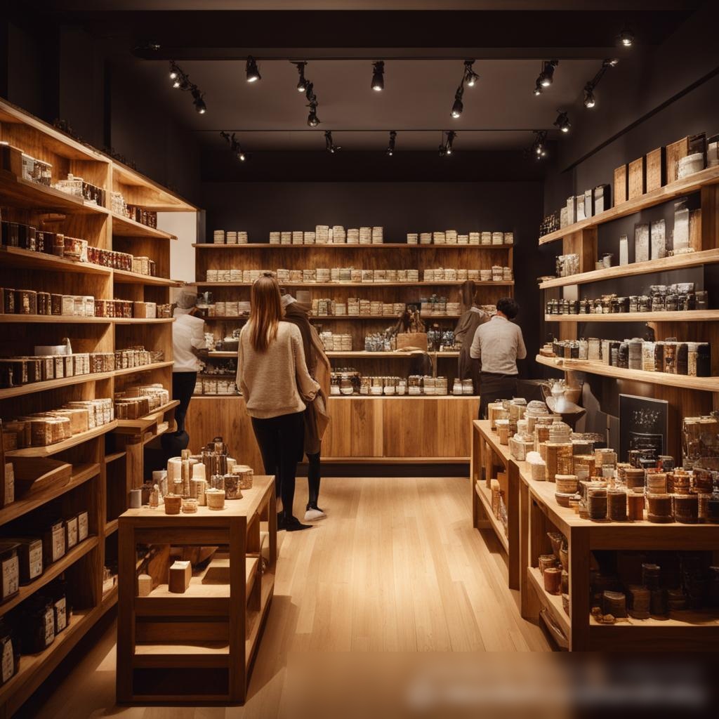 Интерьер современного чайного магазина - Пример 3