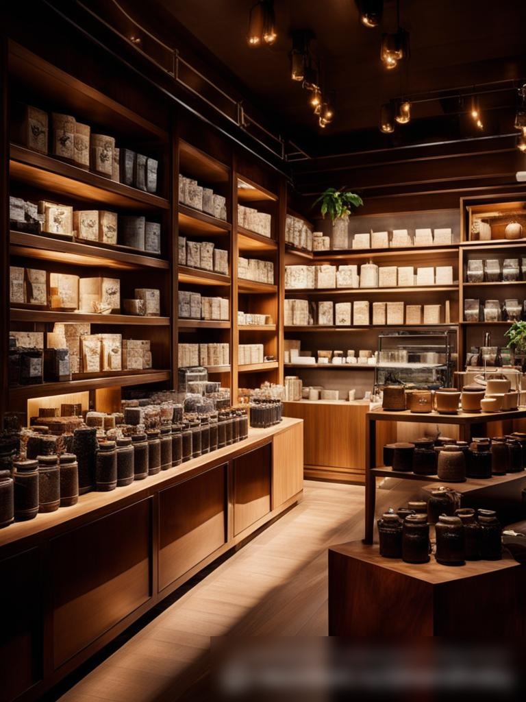 Интерьер современного чайного магазина - Пример 5