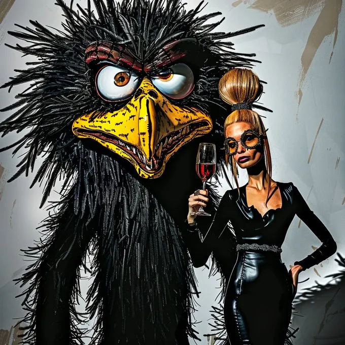 Cyberpunk Portrait - Пример 4