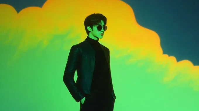 Bold Neon Silhouette - Пример 2