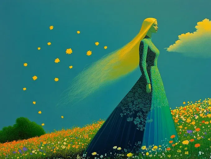 Bold Neon Silhouette - Пример 3