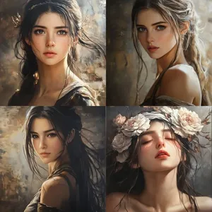 Whimsical Oil Portraits of Kittens - Пример 3