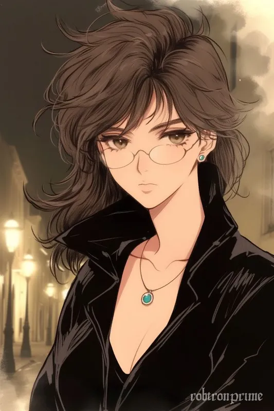 Old-School Anime Charm - Пример 4