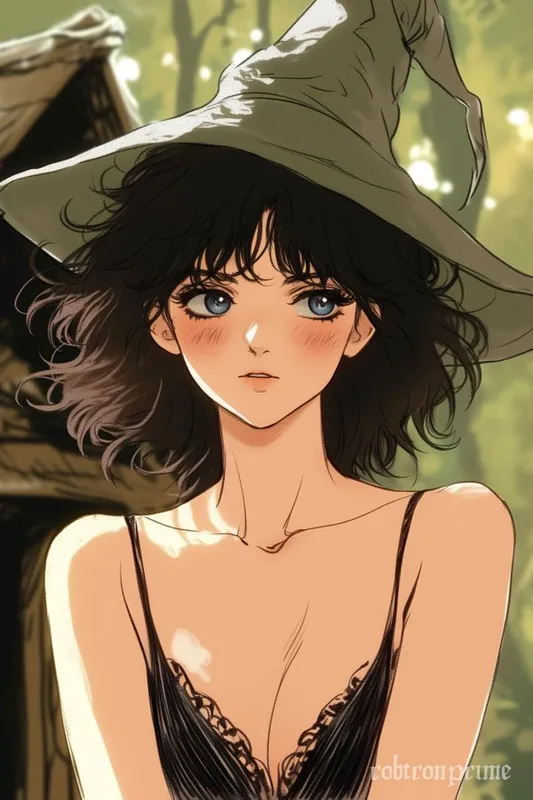 Old-School Anime Charm - Пример 1