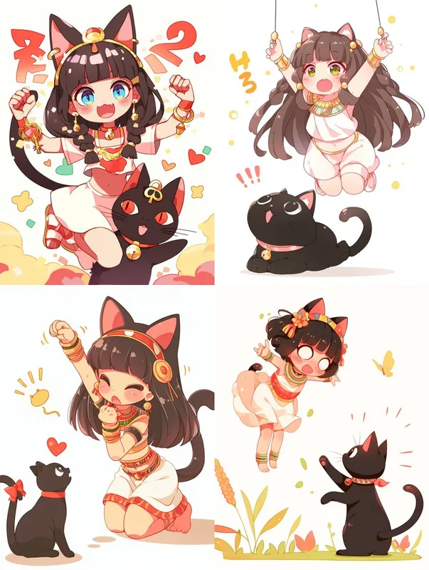 Kawaii Egyptian Magic - Пример 2