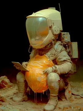 Futuristic Surrealism with a Creepy Twist - Пример 3