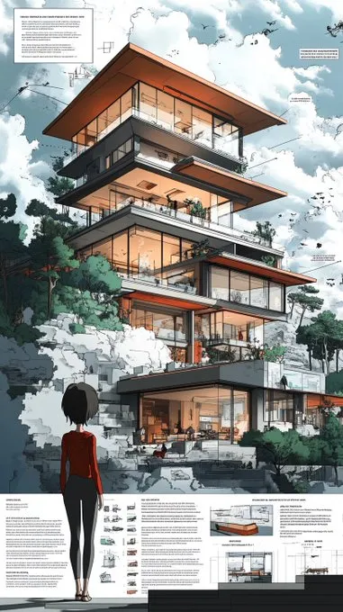 Futuristic Urban Architecture - Пример 3