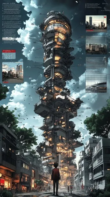 Futuristic Urban Architecture - Пример 1