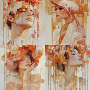 Surreal Dreamscape in Neon Hues - Пример 3