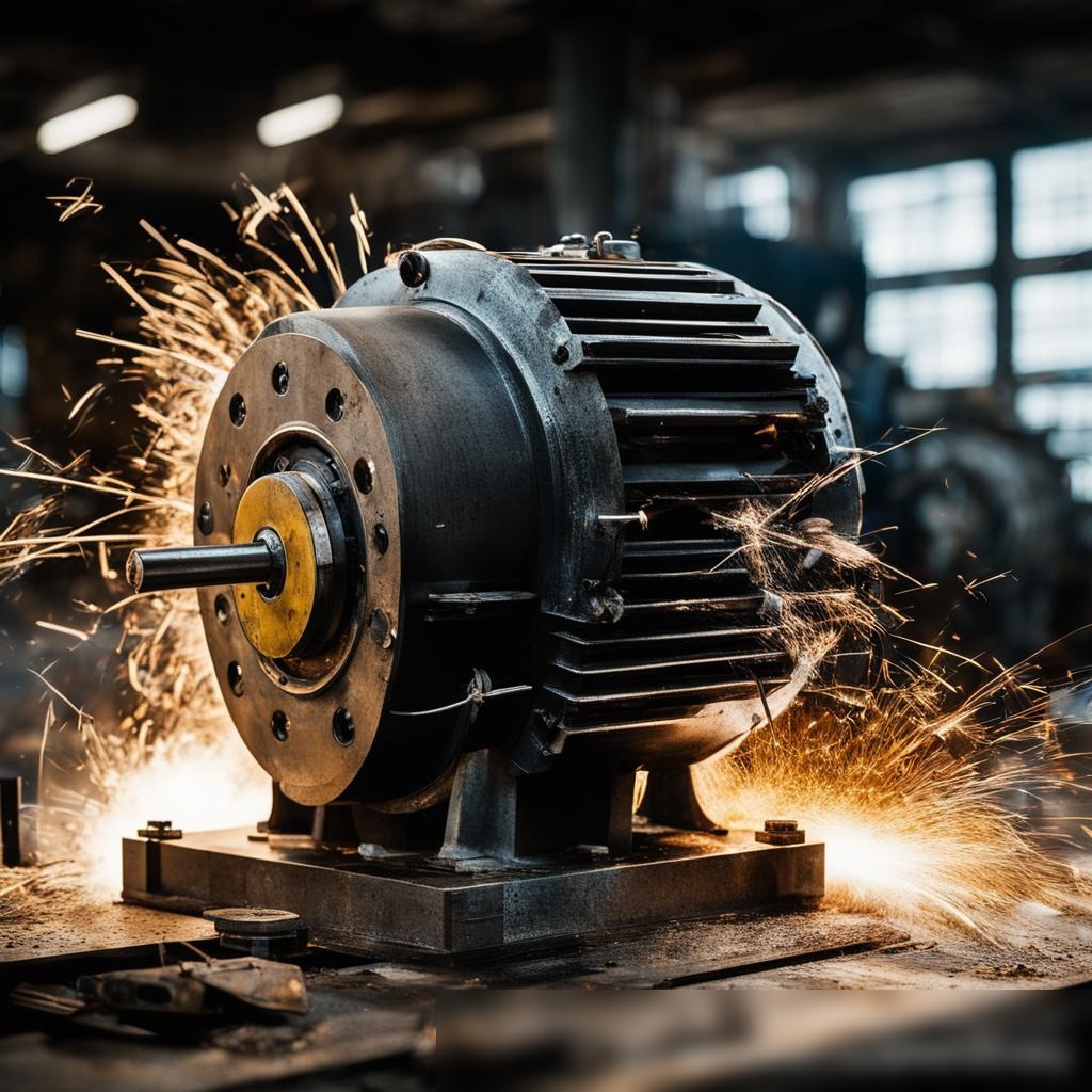 Электродвигатель в промышленной среде - Пример 3