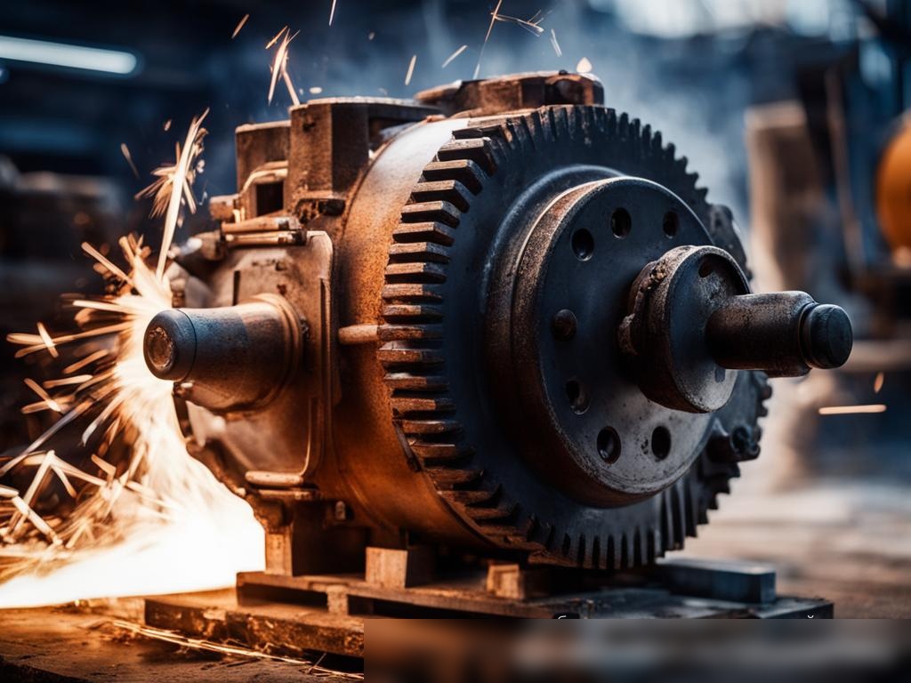 Электродвигатель в промышленной среде - Пример 4