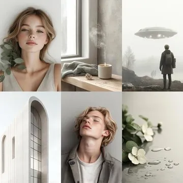 Minimalist Calm — Muted Infinity - Пример 2