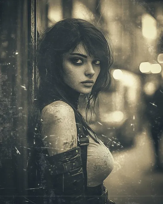 Retro Cyberpunk Noir - Пример 4