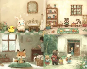 Psychedelic Surrealism with Vivid Colors - Пример 4