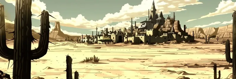 Desert Western Animation - Пример 2