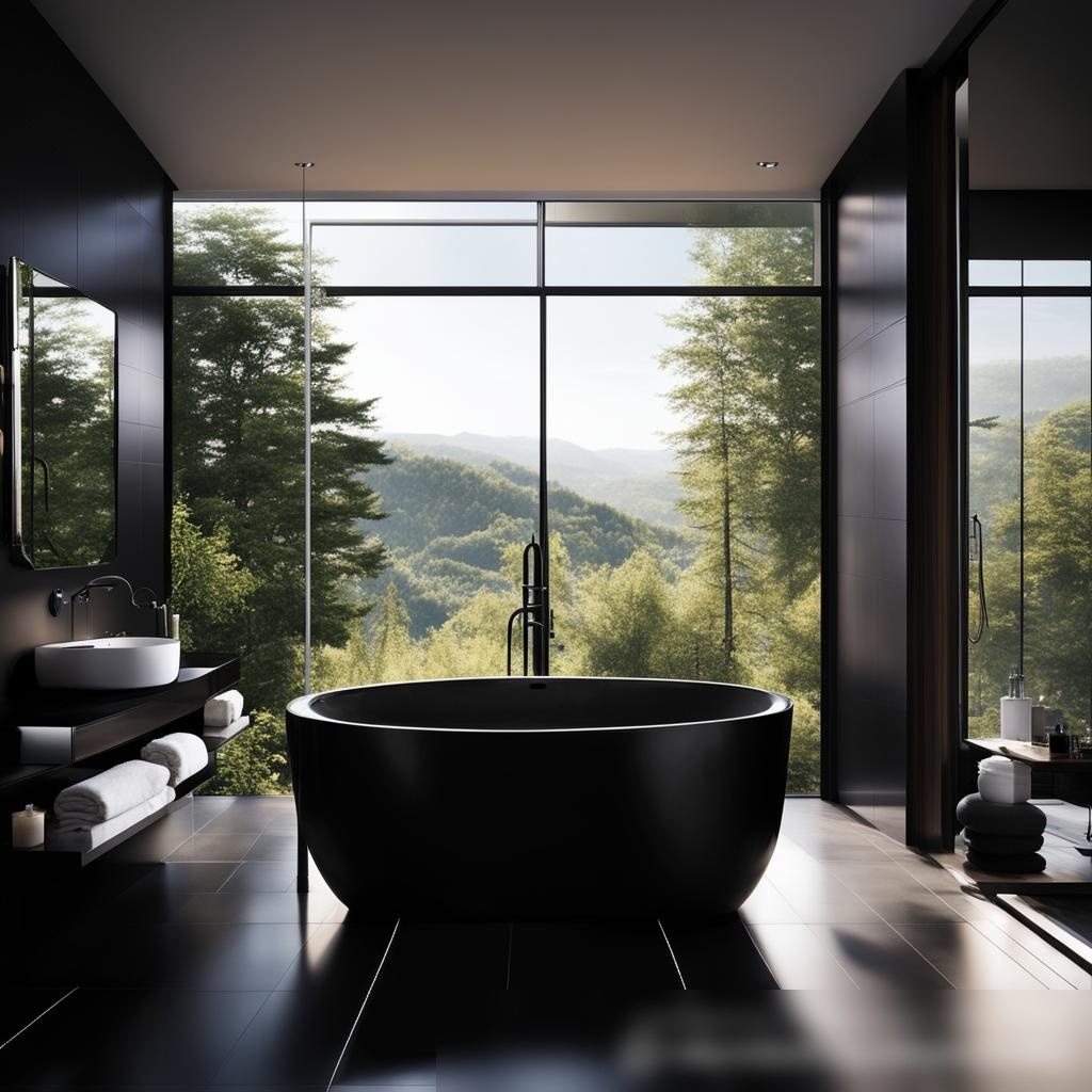 Ультрасовременная ванная комната - Пример 3