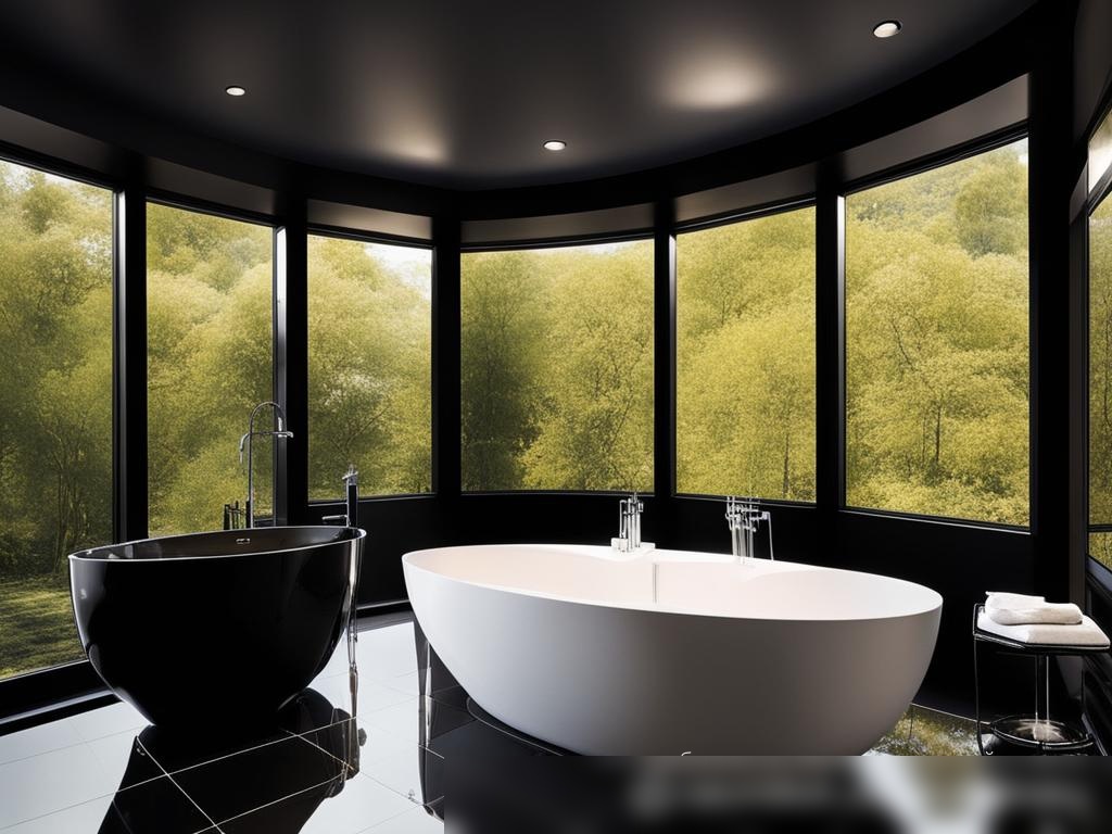 Ультрасовременная ванная комната - Пример 4