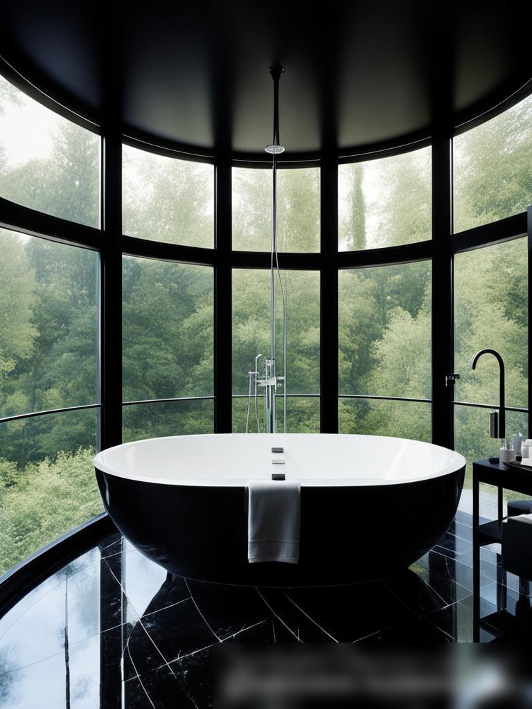 Ультрасовременная ванная комната - Пример 5