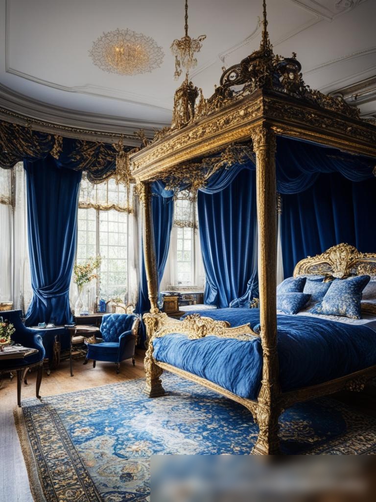 Роскошная спальня в классическом стиле - Пример 5