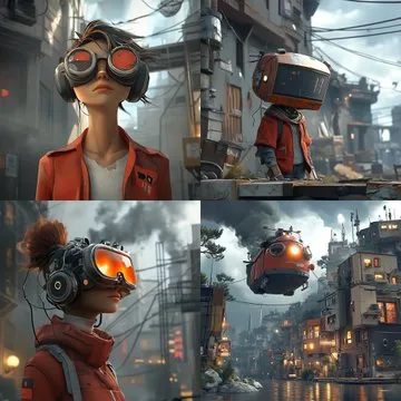 Futuristic Urban Exploration - Пример 2