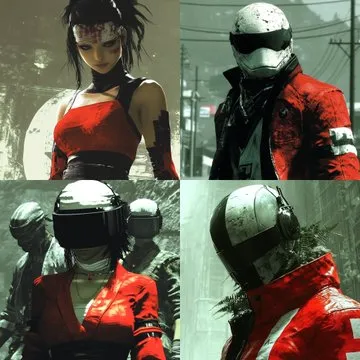 Cyberpunk Serenity - Пример 2