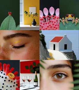 Vibrant Minimalism - Пример 1