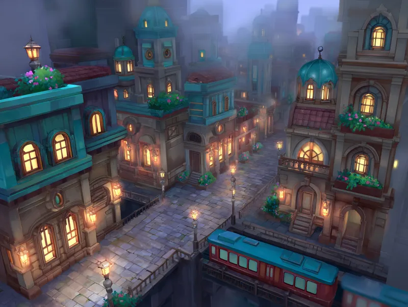 Whimsical Floral Fantasy - Пример 3