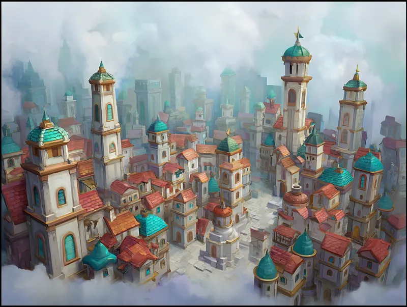 Whimsical Floral Fantasy - Пример 1