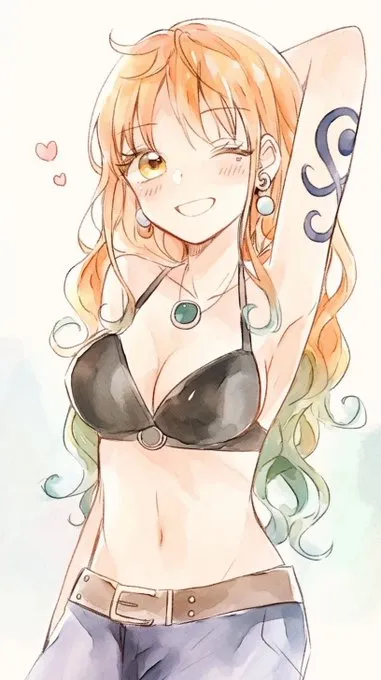 Dreamy Anime Watercolor - Пример 3