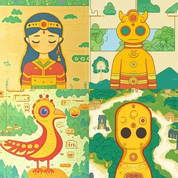 Retro Futuristic Whimsy - Пример 1