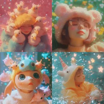 Dreamy Pastel Whimsy - Пример 2