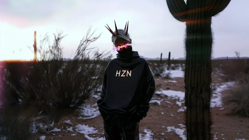 Futuristic Desert Vibes - Пример 2