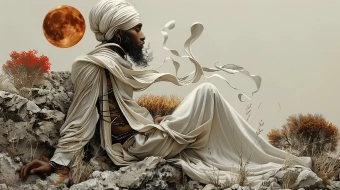 Techno-Mystic Desert Dream - Пример 2