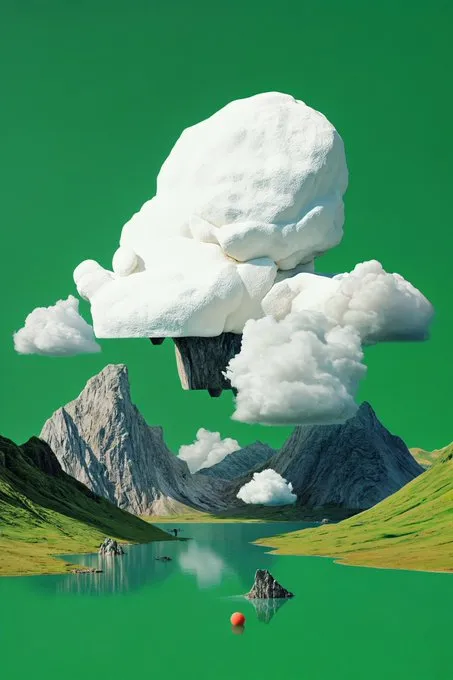 Surreal Retro Elegance - Пример 3