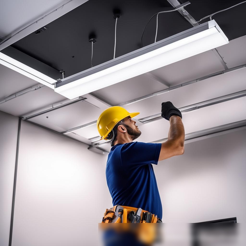 Монтаж светодиодного освещения - Пример 2