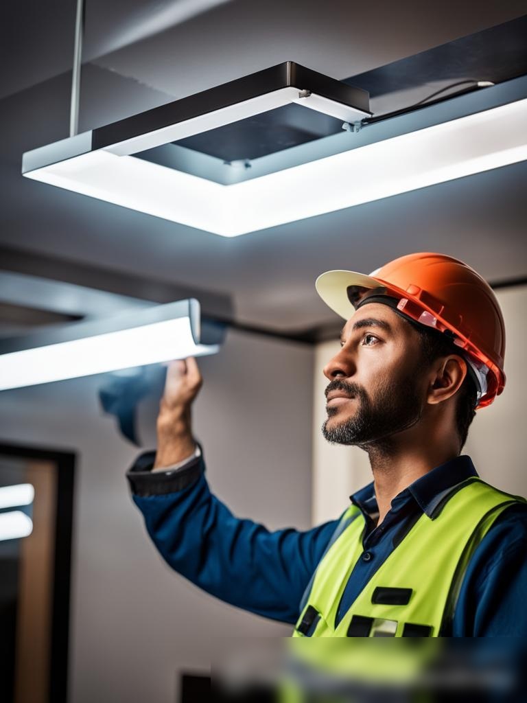 Монтаж светодиодного освещения - Пример 4