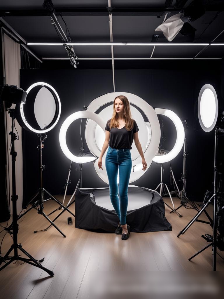 Профессиональная фотостудия с оборудованием на светодиодах - Пример 5